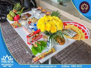 Mâm cúng rằm mùng 1 tháng 11